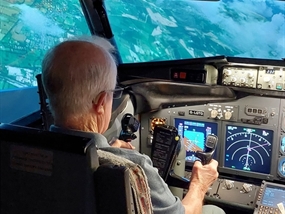 Customer Photo of 737 Simulator Ellesmere Port